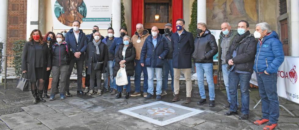 Benedizione dei pellegrini che andranno a Santiago
