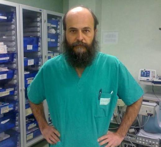 Il dottor Paolo Malacarne, il primario di rianimazione che andrà in pensione il 31 dicembre 2021