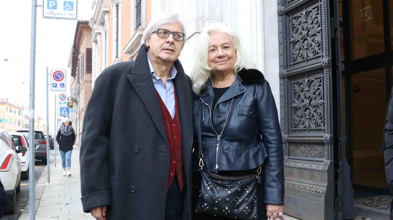 Vittorio Sgarbi e Enrica Fico Antonioni