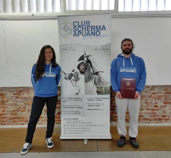 Il Club apuano festeggia i suoi due nuovi tecnici 