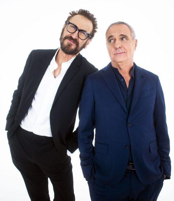 “Lui è peggio di me” su Rai3 il sit-show di Giallini e Panariello