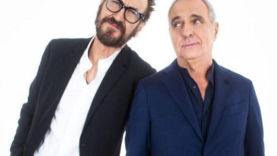 “Lui è peggio di me” su Rai3 il sit-show di Giallini e Panariello