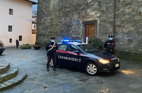 Una pattuglia dei carabinieri