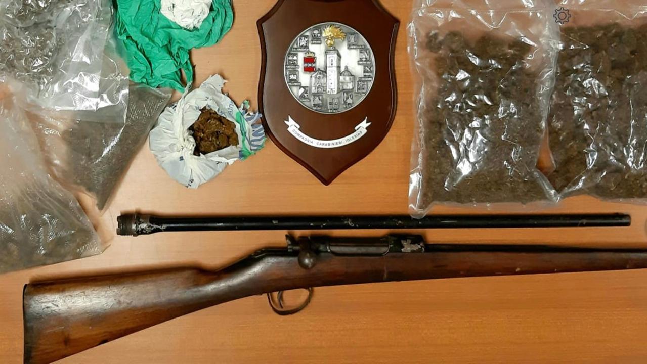 Droga e armi in casa, due allevatori arrestati nelle campagne di Siliqua