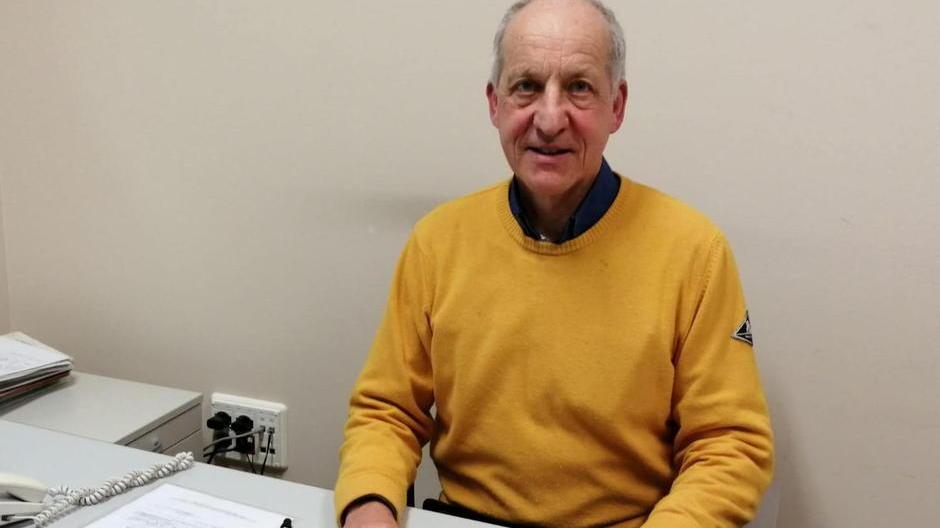 Nella foto il medico Alberto Tomasi
