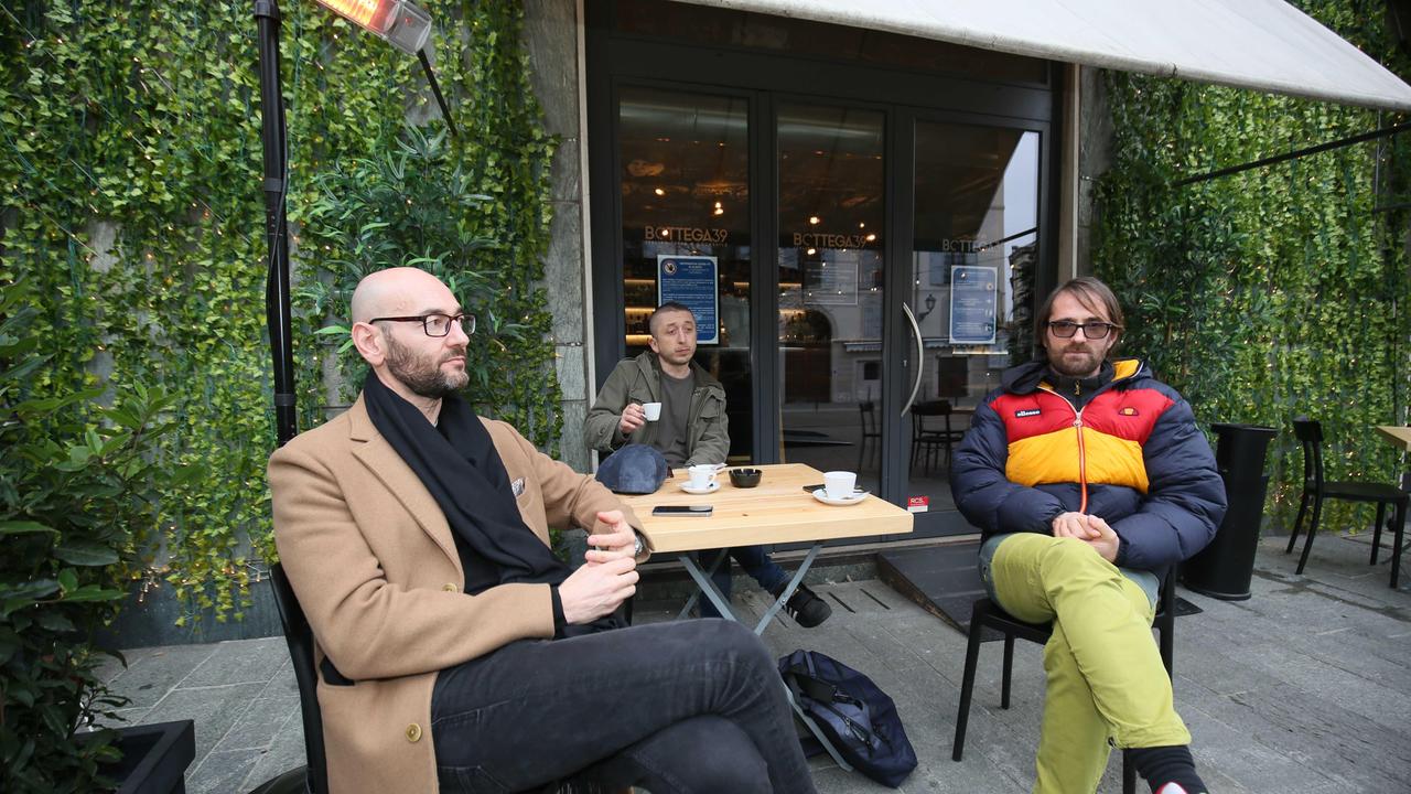 Federico Riccò, Simone Gazzotti e Paolo Croci