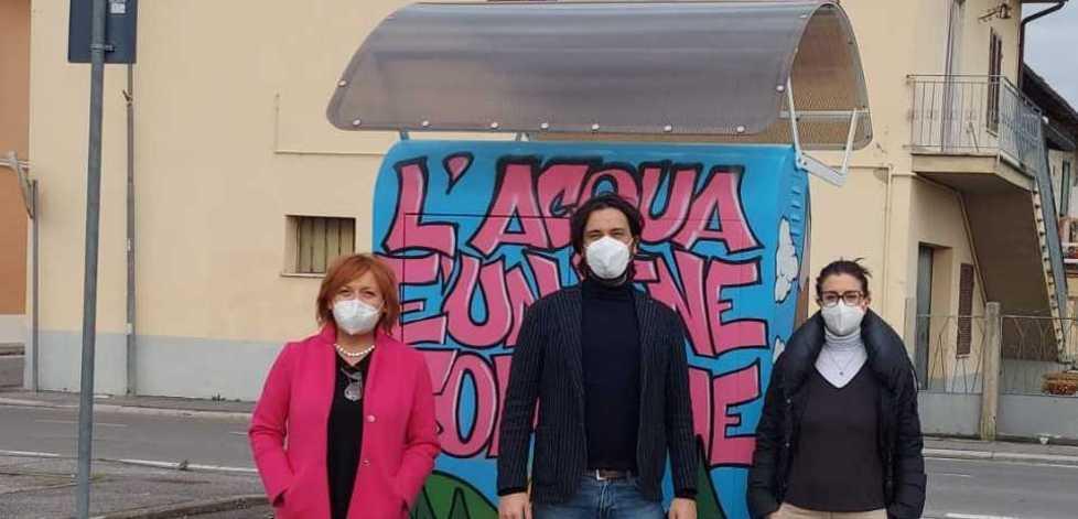 Un nuovo fontanello così Bientina vuole ridurre la plastica
