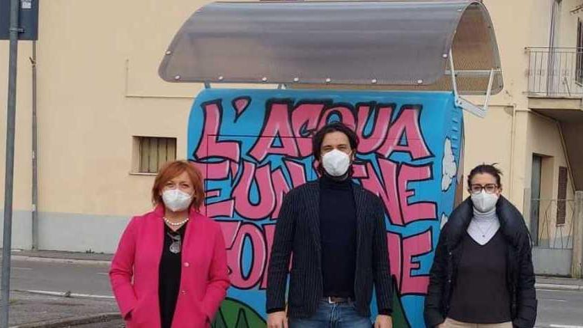 Un nuovo fontanello così Bientina vuole ridurre la plastica