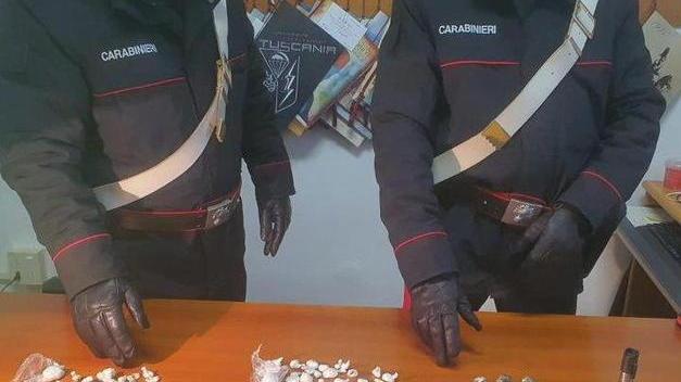 Eroina e cocaina nascoste dietro un peluche: arrestati gli spacciatori dei boschi