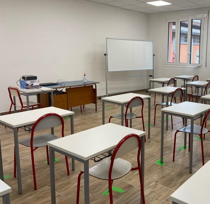Le nuove aule alla pascoli di Cadelbosco Sopra