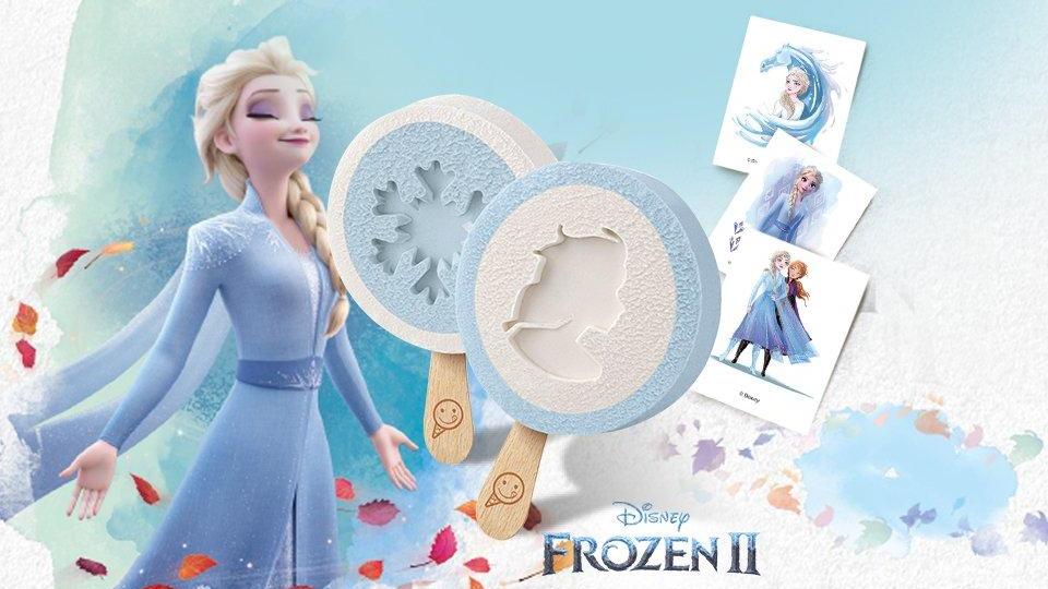La pubblicità dei gelati Sammontana reclamizzati dal film "Frozen" di Walt Disney