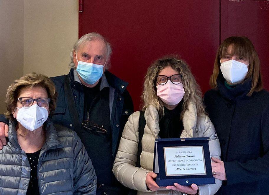 Aula dedicata ad Alberto «Ci hai insegnato tanto»