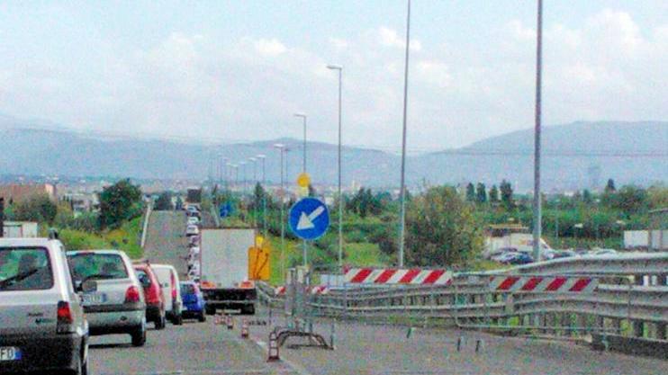 Manutenzione del viadotto Da oggi rischio code sulla Perfetti-Ricasoli