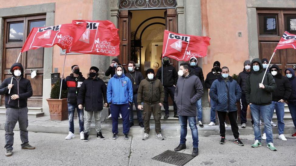Un momento della manifestazione (foto Marzi)