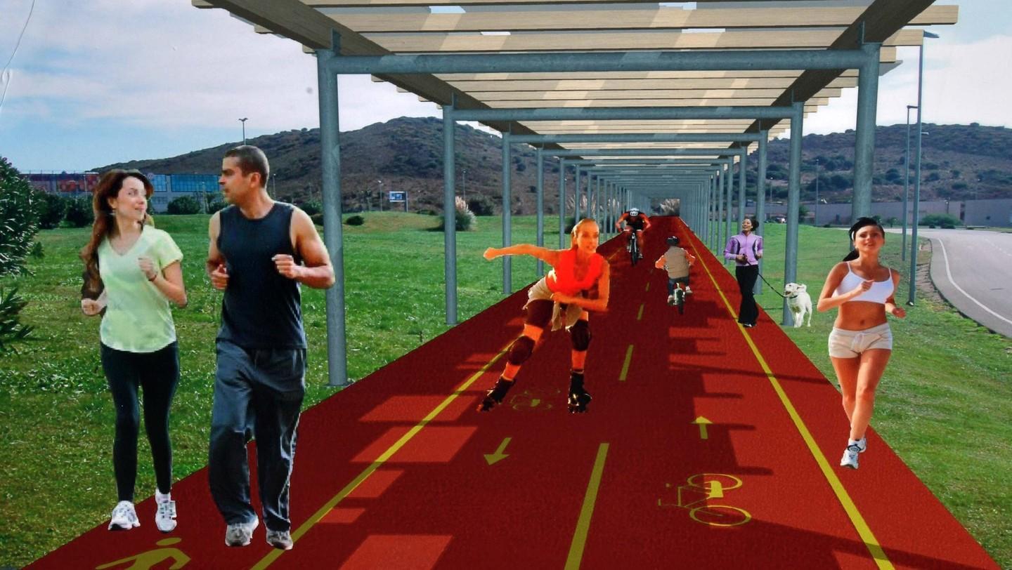 Il Cipnes ha dato lo start via alla pista ciclopedonale 