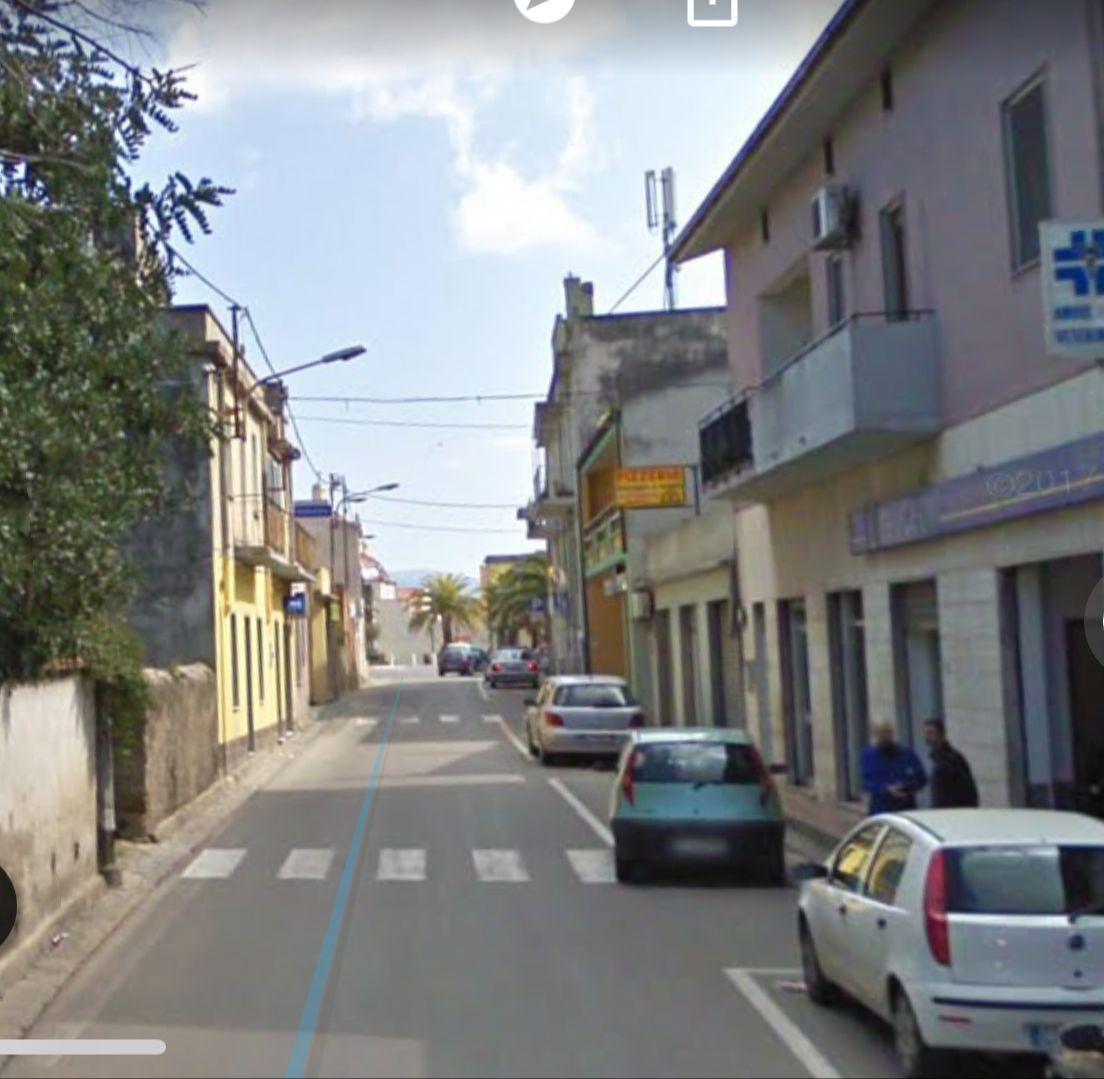 La via Sicilia a Senorbì, teatro dell'incidente