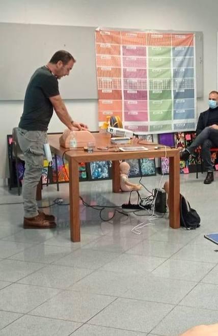 Lezione di primo soccorso con la Cecchini Onlus