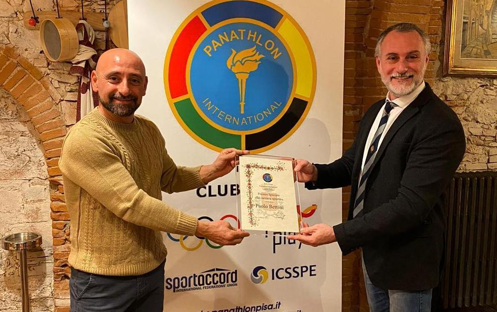 Panathlon, in attesa di ripartire ecco i premi a Chechi e Bettini 