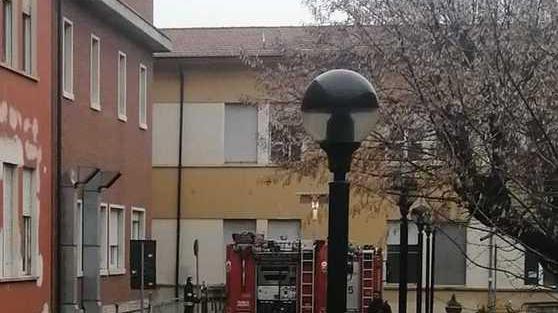 Allarme antincendio Oncologia evacuata