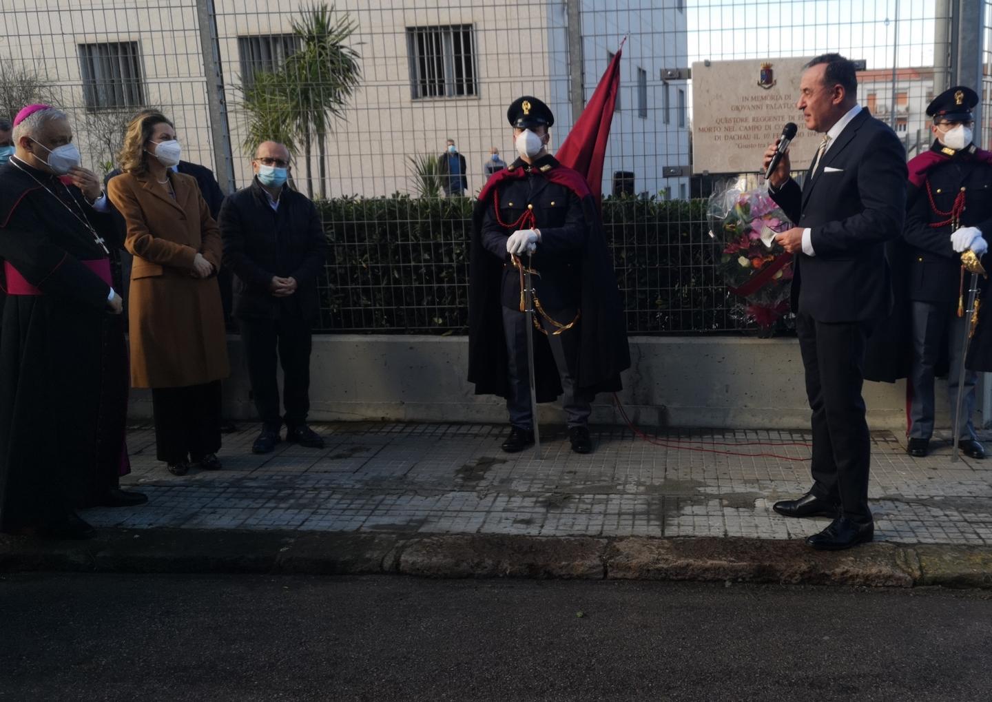 Una targa in questura per non dimenticare Giovanni Palatucci