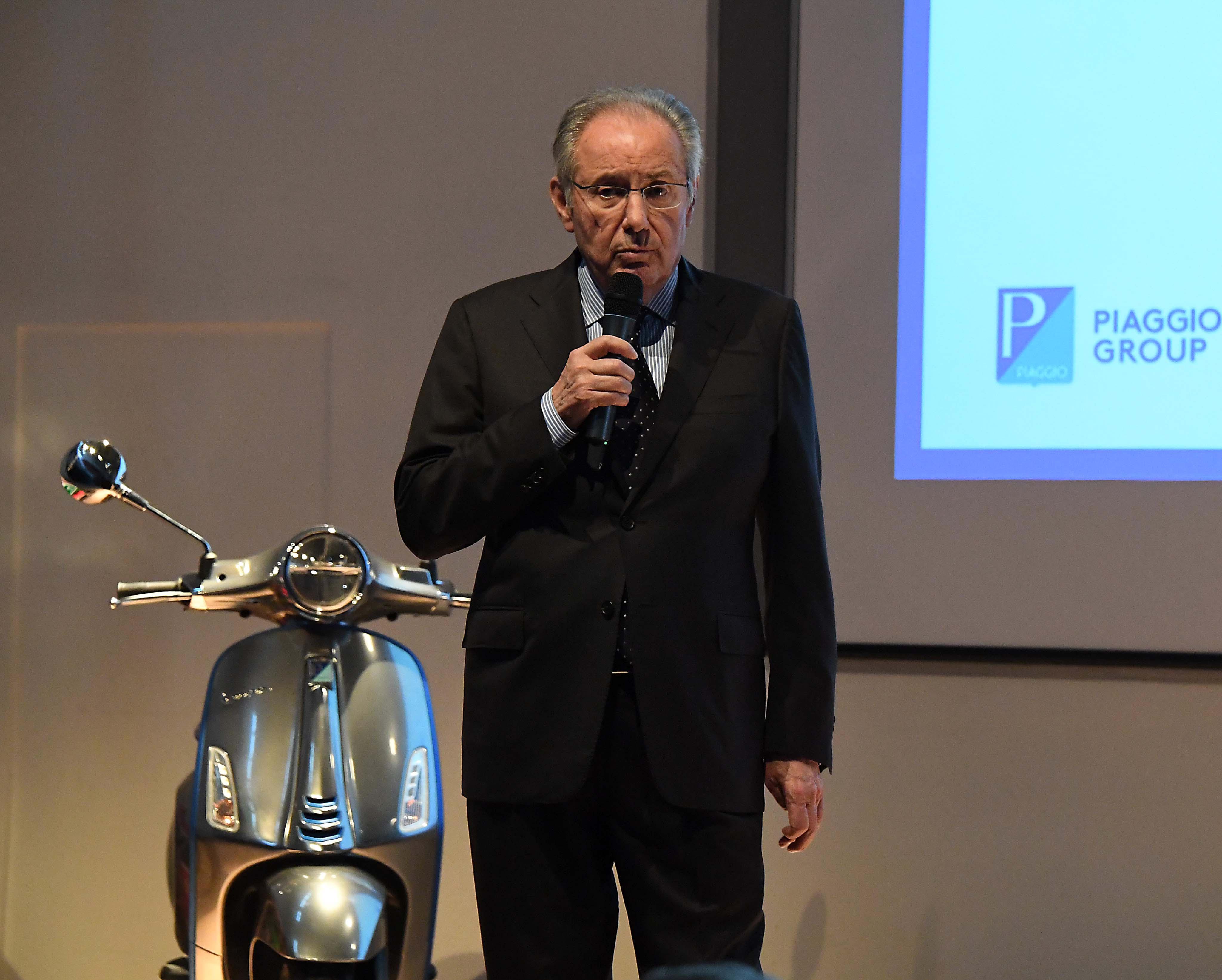 Roberto Colaninno, presidente del Gruppo Piaggio