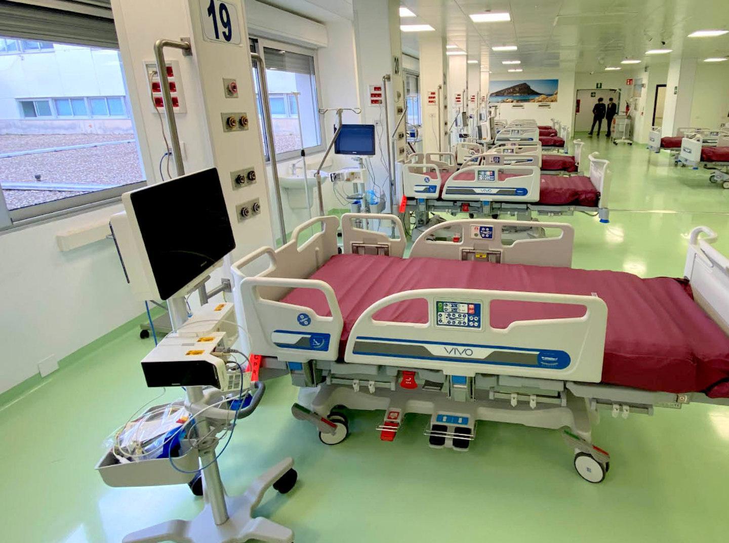 Letti liberi e tregua nelle terapie intensive 