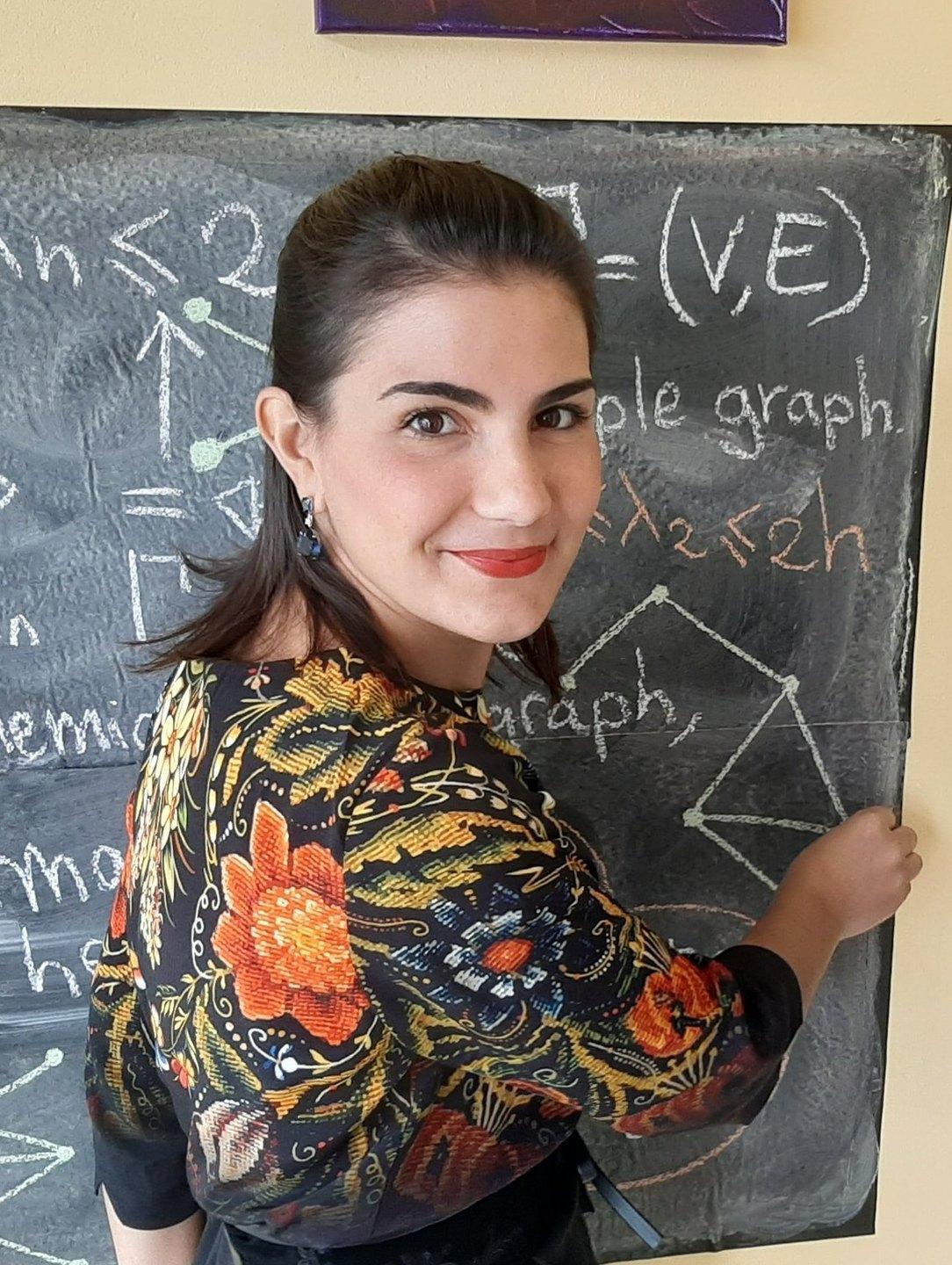 Raffaella, quando la matematica è anche arte 