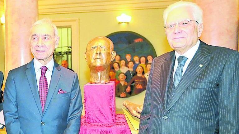 Il maestro Antonio Vinciguerra e i suoi 84 anni scolpiti nell’arte