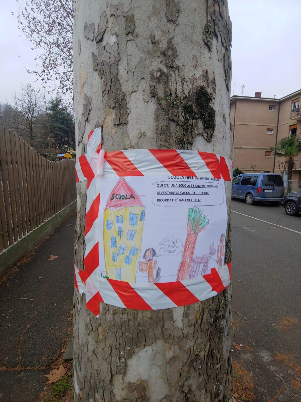 Savignano Educazione civica grazie ai disegni dei bimbi dell’asilo