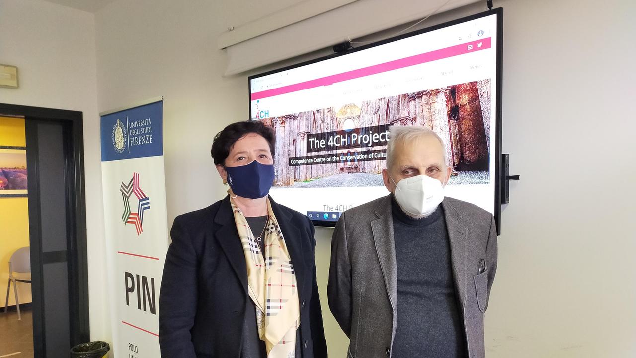 Daniela Toccafondi e Franco Nicolucci al Pin di Prato
