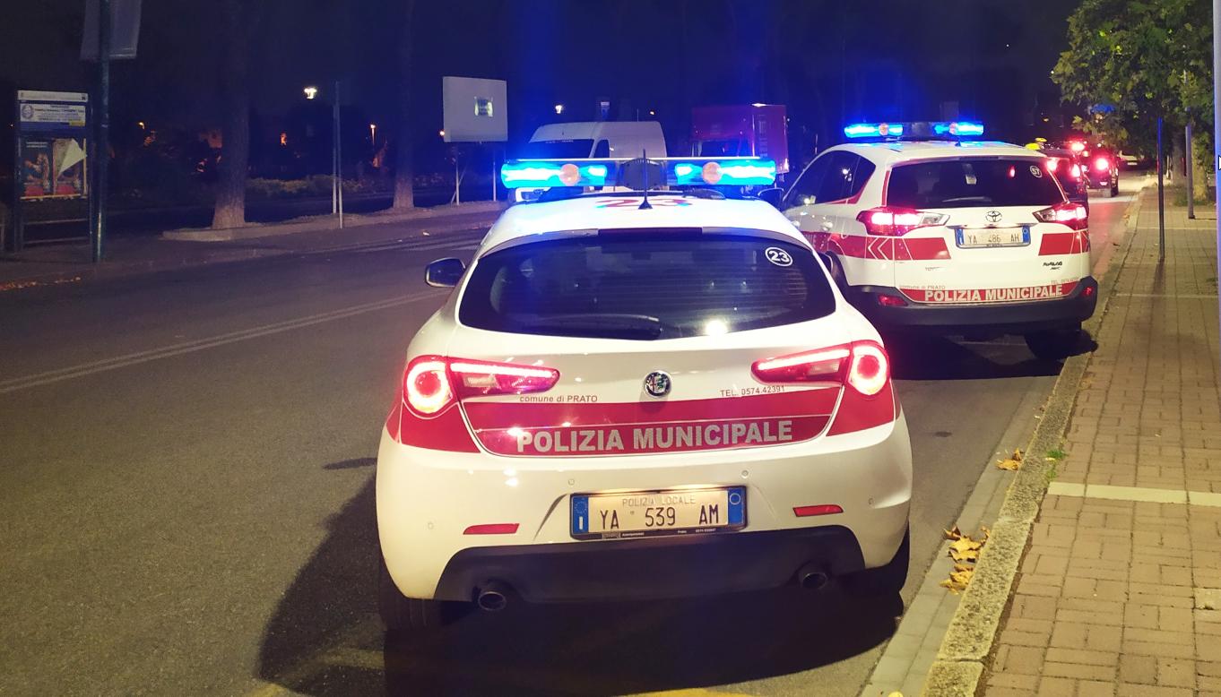 I rilievi della polizia municipale
