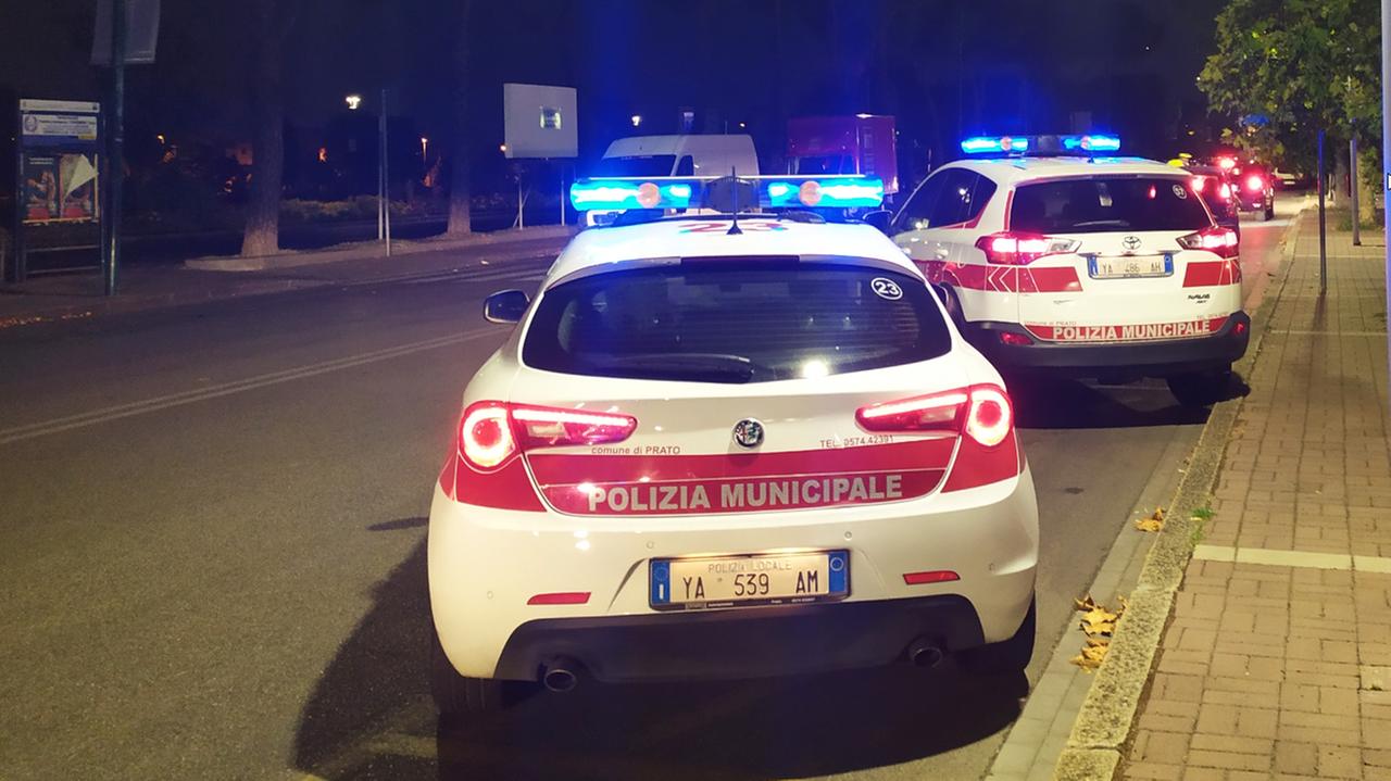 I rilievi della polizia municipale
