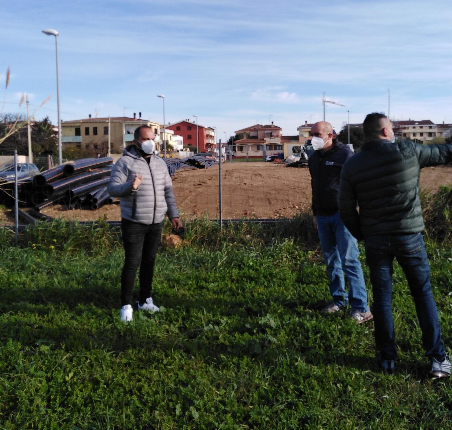 Un parco sportivo nell’area comunale di via Pertini