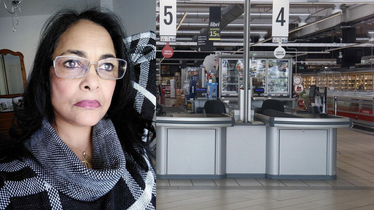 La cassiera di 56 anni offesa da una cliente mentre lavorava alla cassa