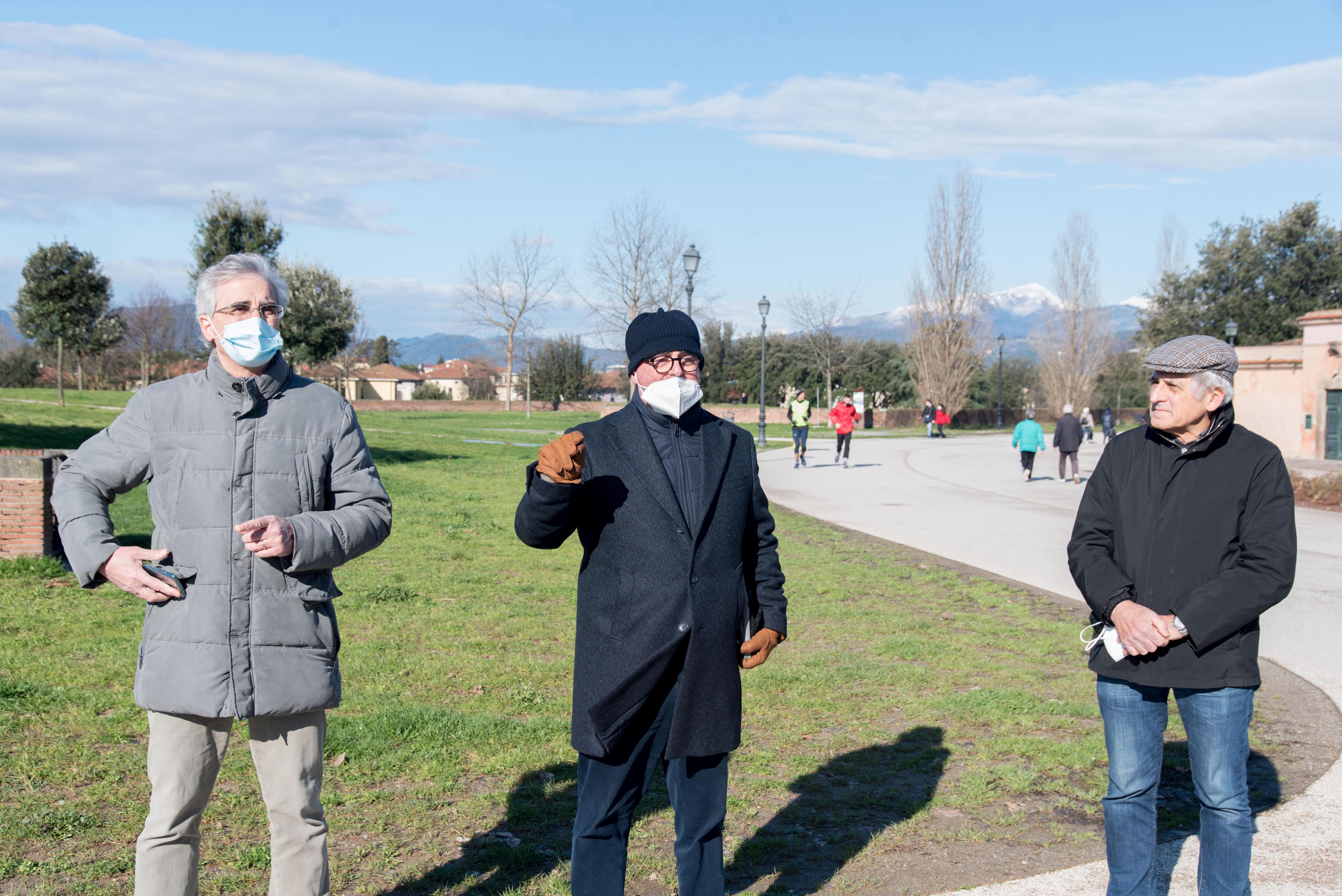 Il commercialista Giorgio Angelo Lazzarini (a sinistra) e l’architetto Elvio Cecchini
