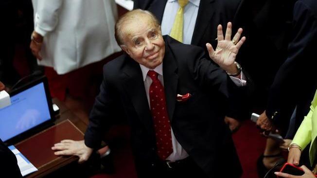 Argentina: morto l'ex presidente Carlos Menem