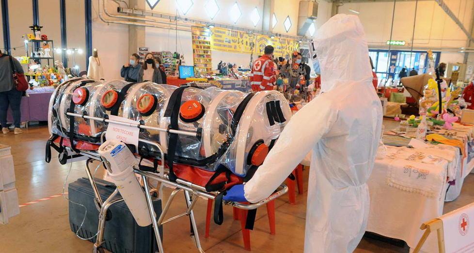 Primo giorno di vaccinazioni nell’area fieristica di Venturina 