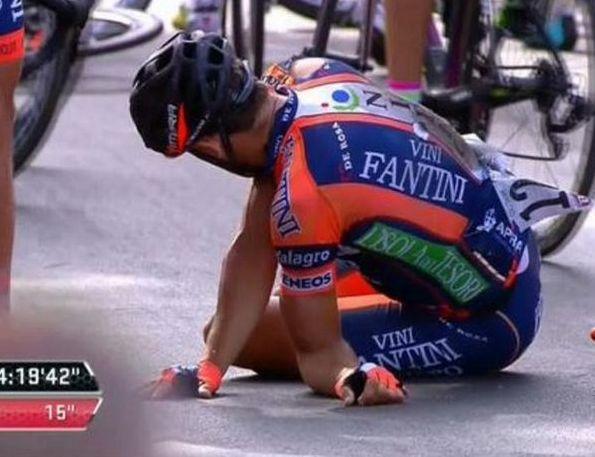 Caduta al Giro 2015, adesso il fotografo è sotto processo