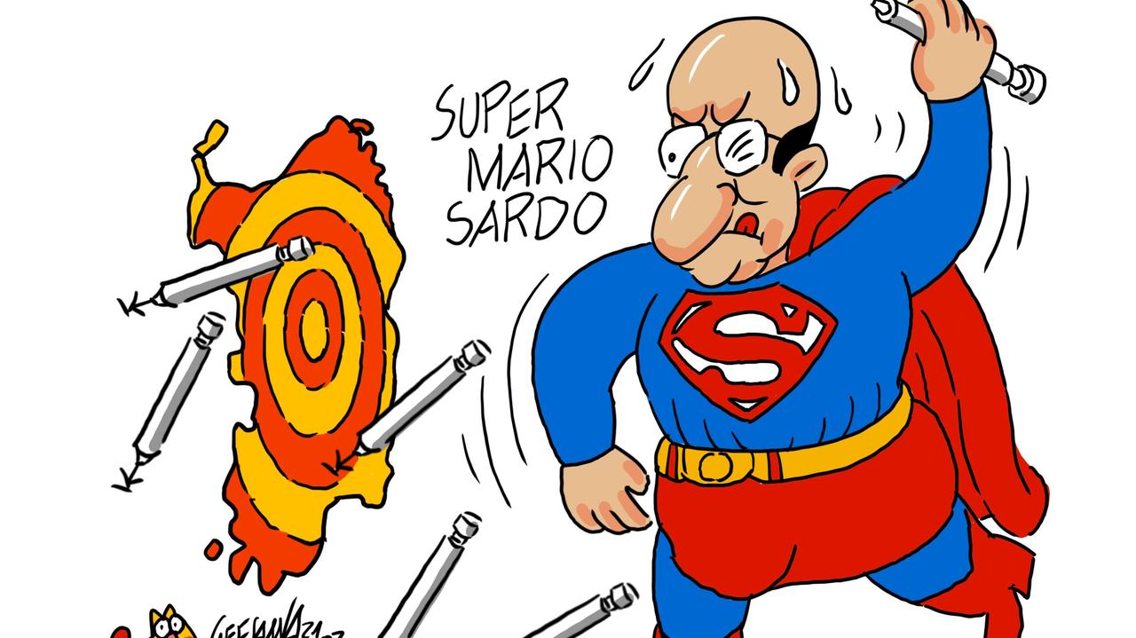 La vignetta di Gef: il Super assessore prepara il piano dei vaccini
