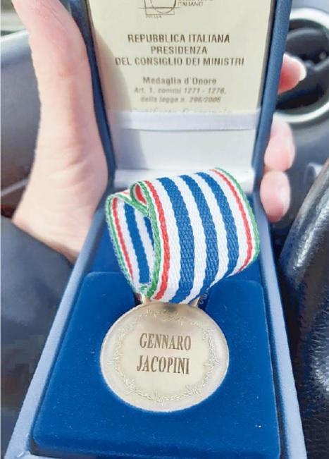 Medaglia a Gennaro, il soldato di Spianate partito a 20 anni e mai più tornato 