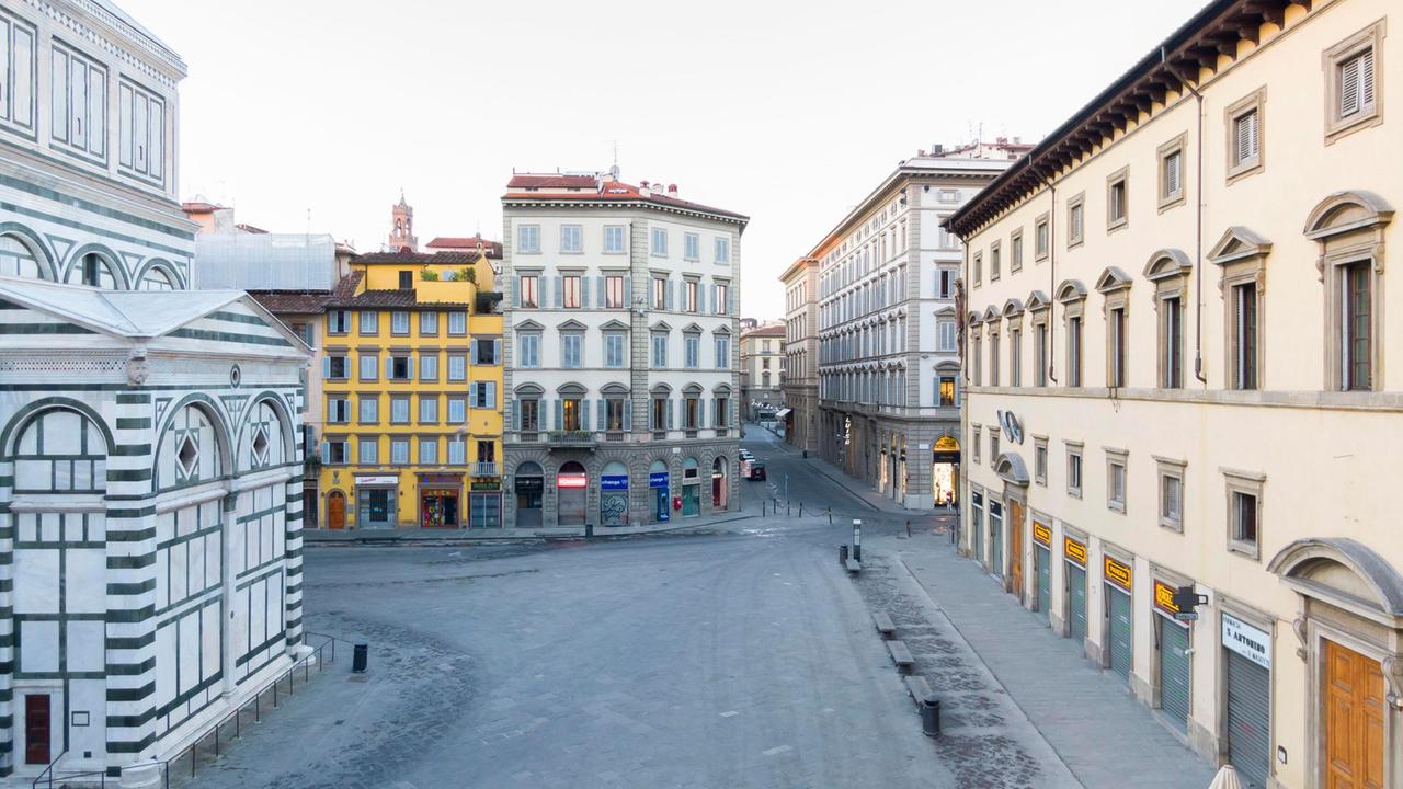 Firenze deserta, foto Fabio Muzzi