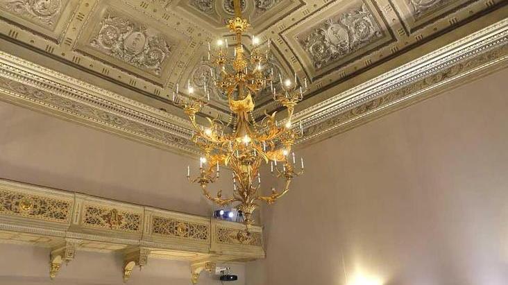 La startup digitale porta a nuova vita il salone delle feste di Palazzo de’ nobili