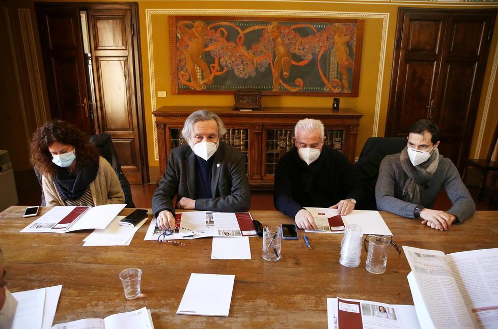 Presentazione dei nuovi servizi termali post Covid in Palazzina Regia (Foto Nucci)