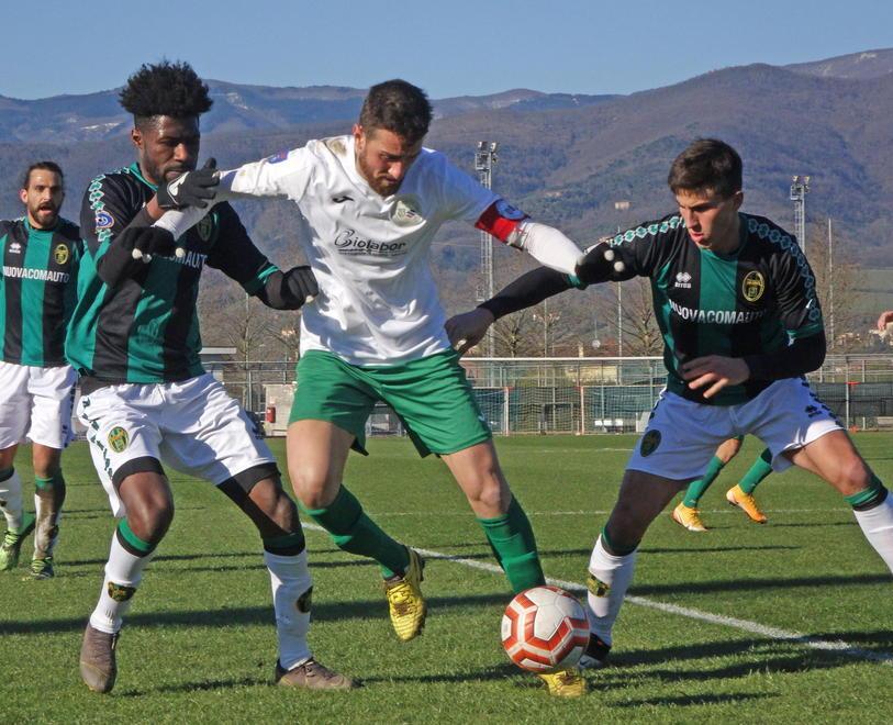 Gelata per la Pro Livorno ad Agliana e lo scontro tra giganti finisce male 