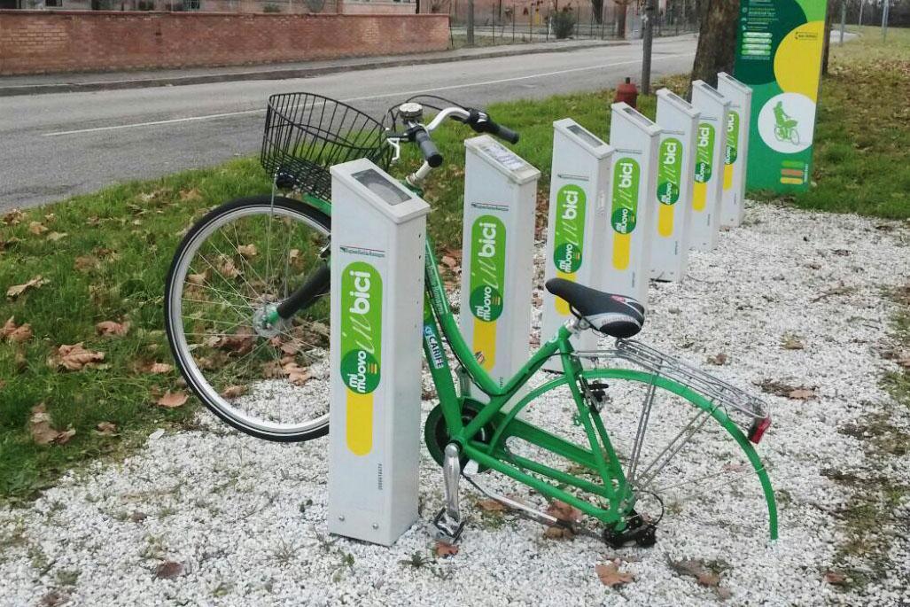Bike-sharing, a Ferrara rimozioni delle bici in disuso 