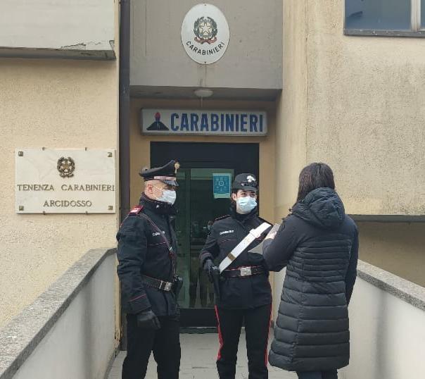 La tenenza dei carabinieri di Aricidosso