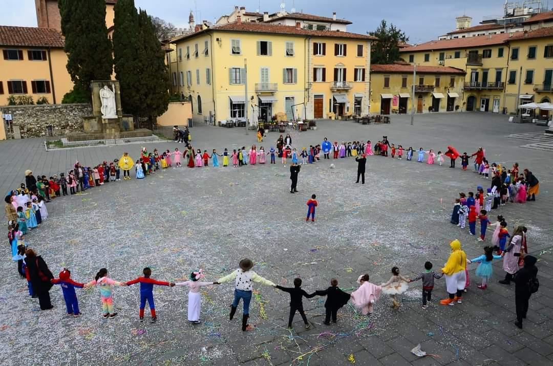 La festa dei bambini della materna Charitas nel 2020