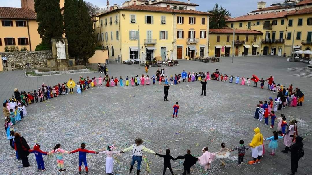 La festa dei bambini della materna Charitas nel 2020