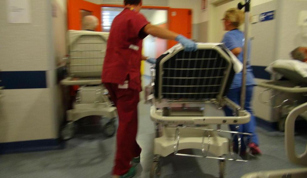 L’area delle emergenza al pronto soccorso di Cisanello
