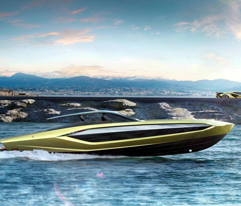 Nasce a Marina il super yacht Lamborghini 